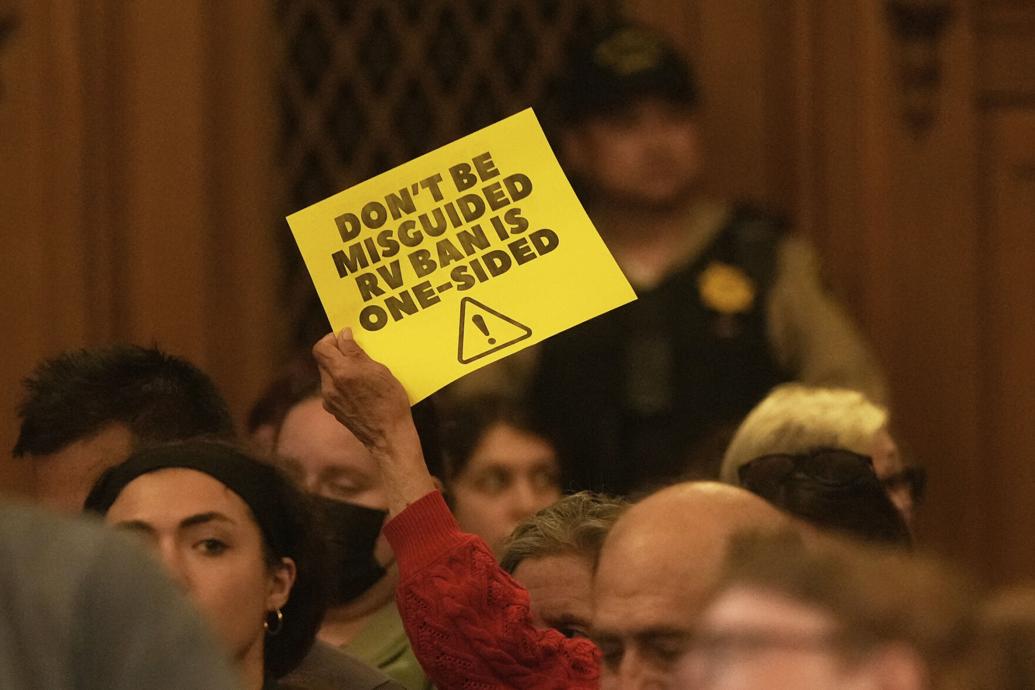 San Francisco to ban homeless people from living in RVs with new parking limit