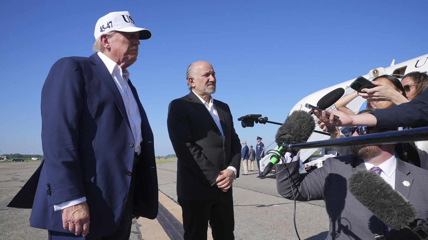 President Donald Trump sent letters to countries on Monday telling them what rates their goods will be tariffed at if they don't quickly make trade deals with the United States. Jacquelyn Martin/AP