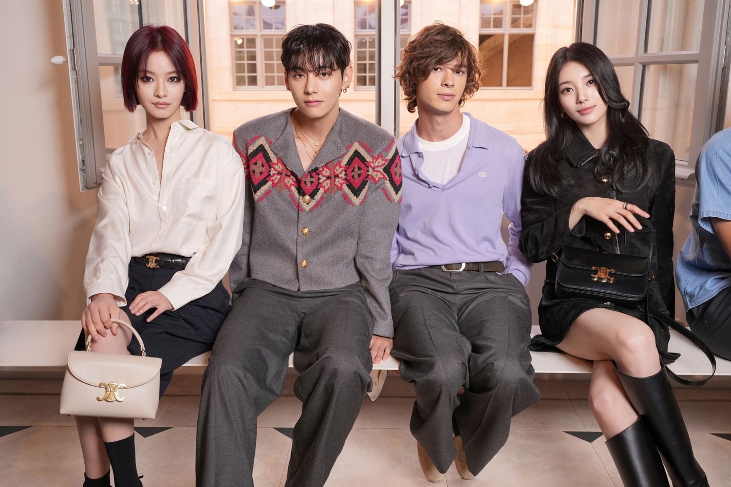 Naomi Watts, BTS’ Kim Taehyung and more turn out for Celine fashion show