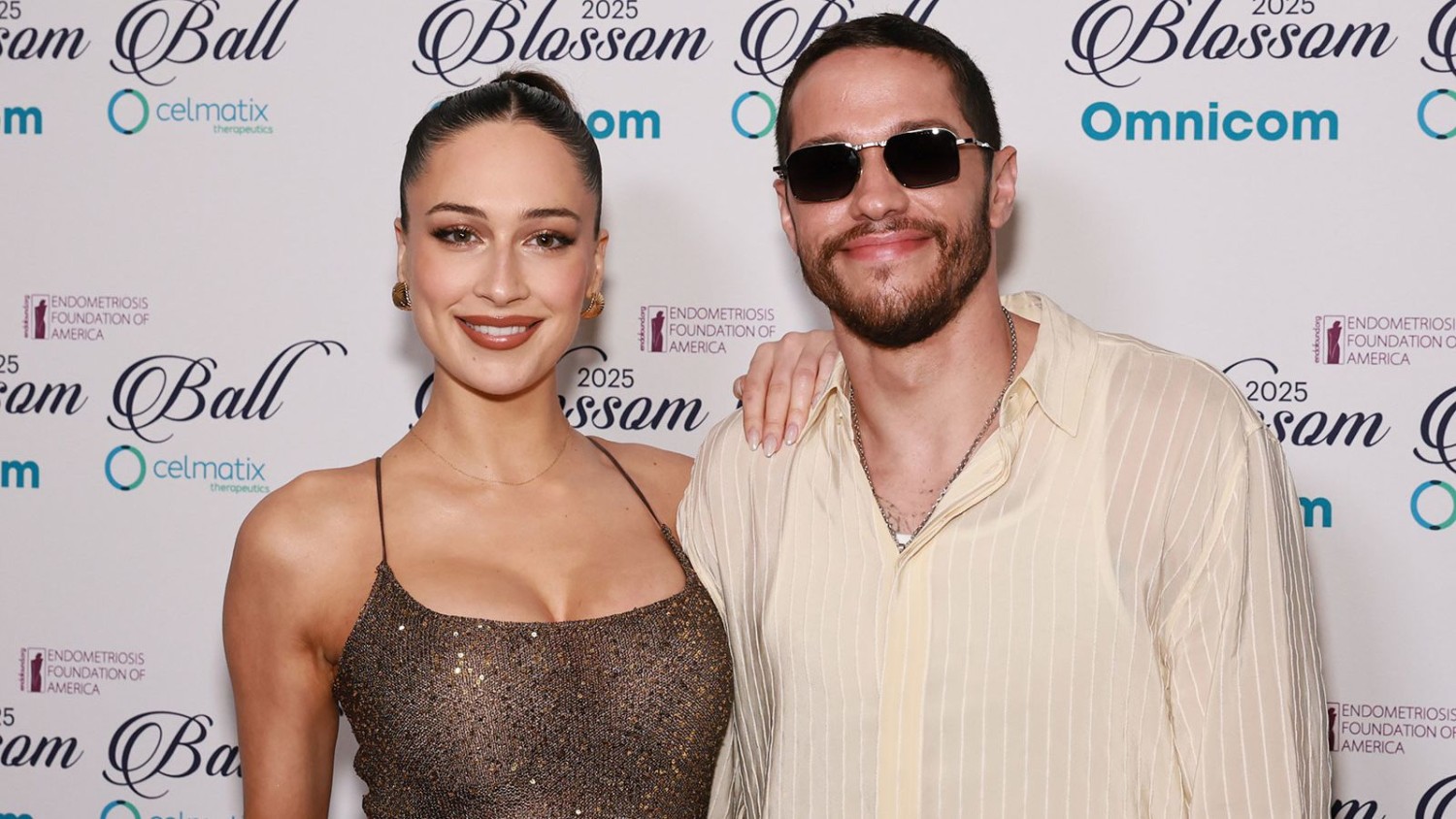 Elsie Hewitt and Pete Davidson attend the 13th Annual Blossom Ball at The Pierre Hotel on May 15, 2025 in New York City.  Theo Wargo/Getty Images North America/Getty Images