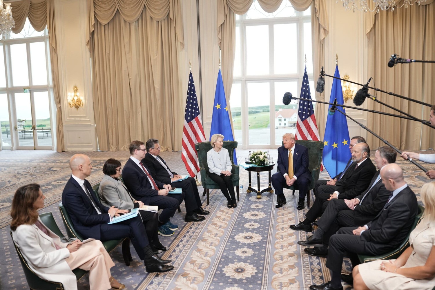 Preliminary Trade Deal Reached With E.U. After Months of Tense Talks