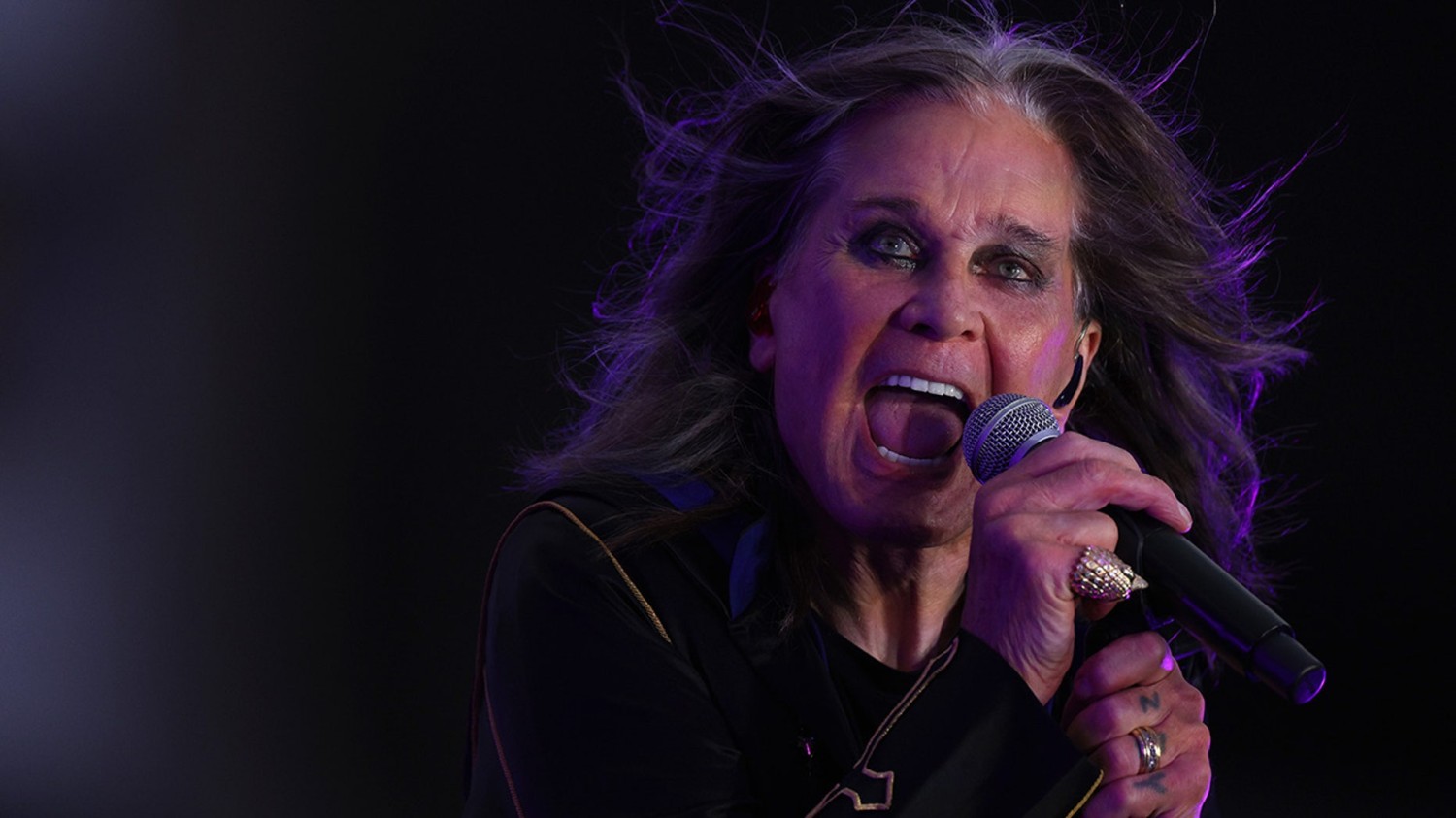 Rock icon Ozzy Osbourne. Credits Image: Fox News / Harry How
