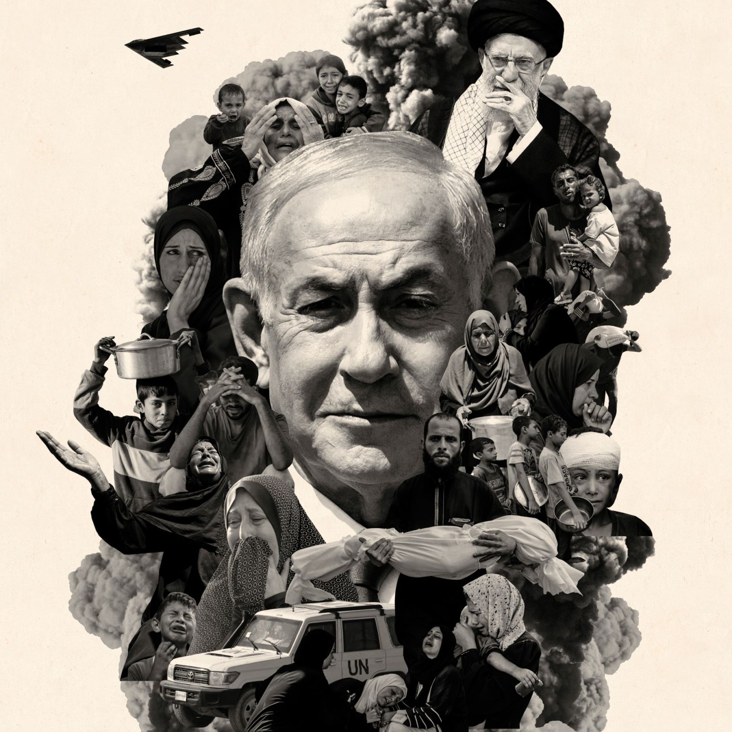 On June 13th, Prime Minister Benjamin Netanyahu launched the first in a series of attacks that his military and intelligence establishments had been preparing for more than a decade, striking at the heart of Ayatollah Khamenei’s nuclear program.Photo illu