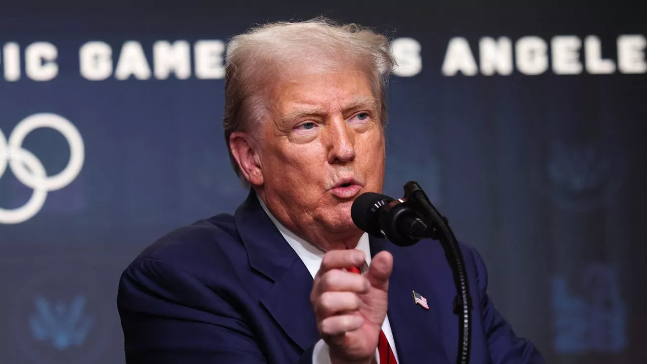 Trump veut piloter lui-même l'organisation des JO de Los Angeles