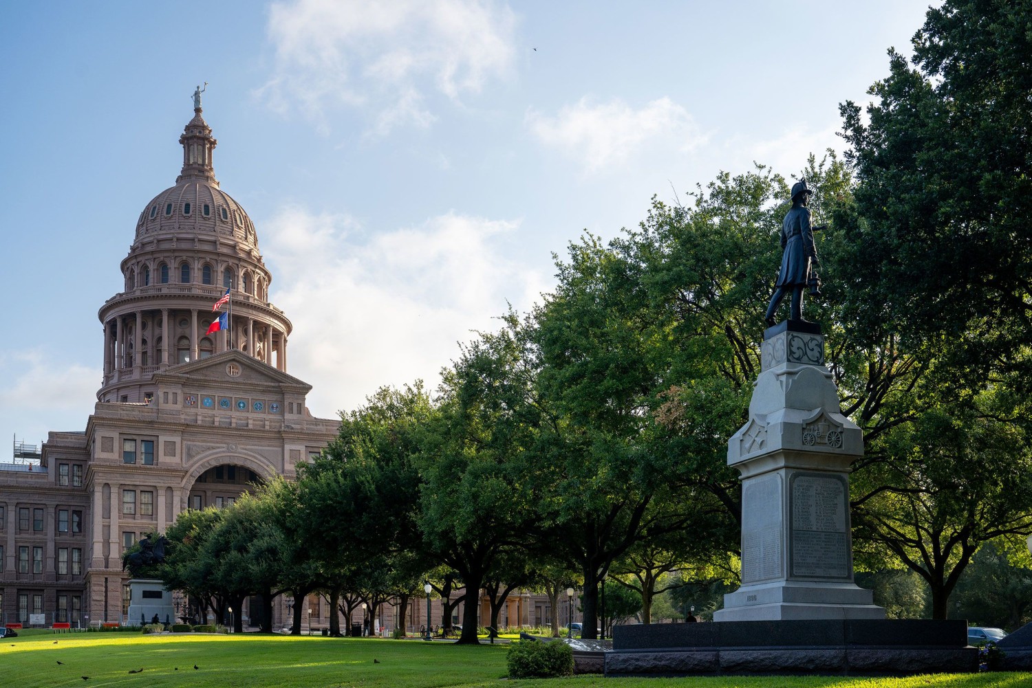 The State Capitol is seen in Austin, Texas, on Thursday.  Brandon Bell/Getty Images