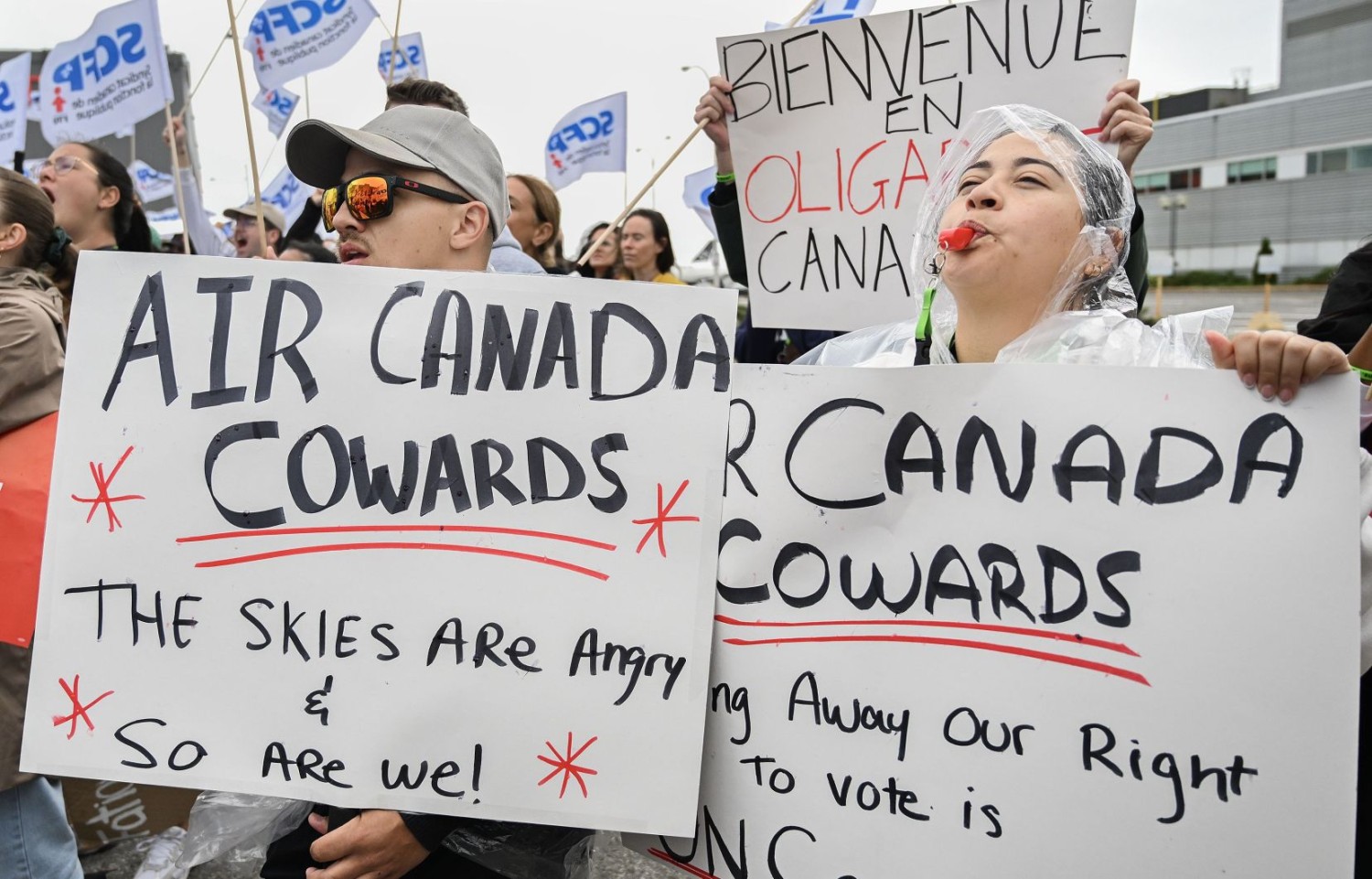 La grève des agents de bord d’Air Canada déclarée «illégale»