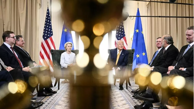 EU halts retaliatory tariffs on US goods after deal with Washington