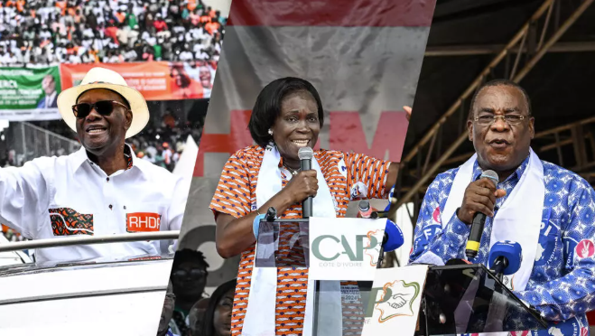Présidentielle en Côte d’Ivoire : qui sont les principaux candidats et partis en lice ?