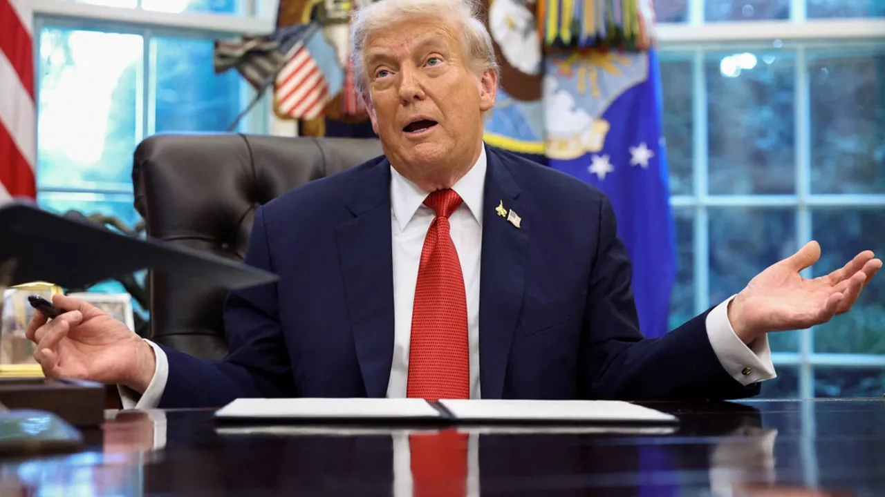 Les mesures protectionnistes de Donald Trump ravivent les craintes d'une inflation accrue aux Etats-Unis. (Photo Reuters)