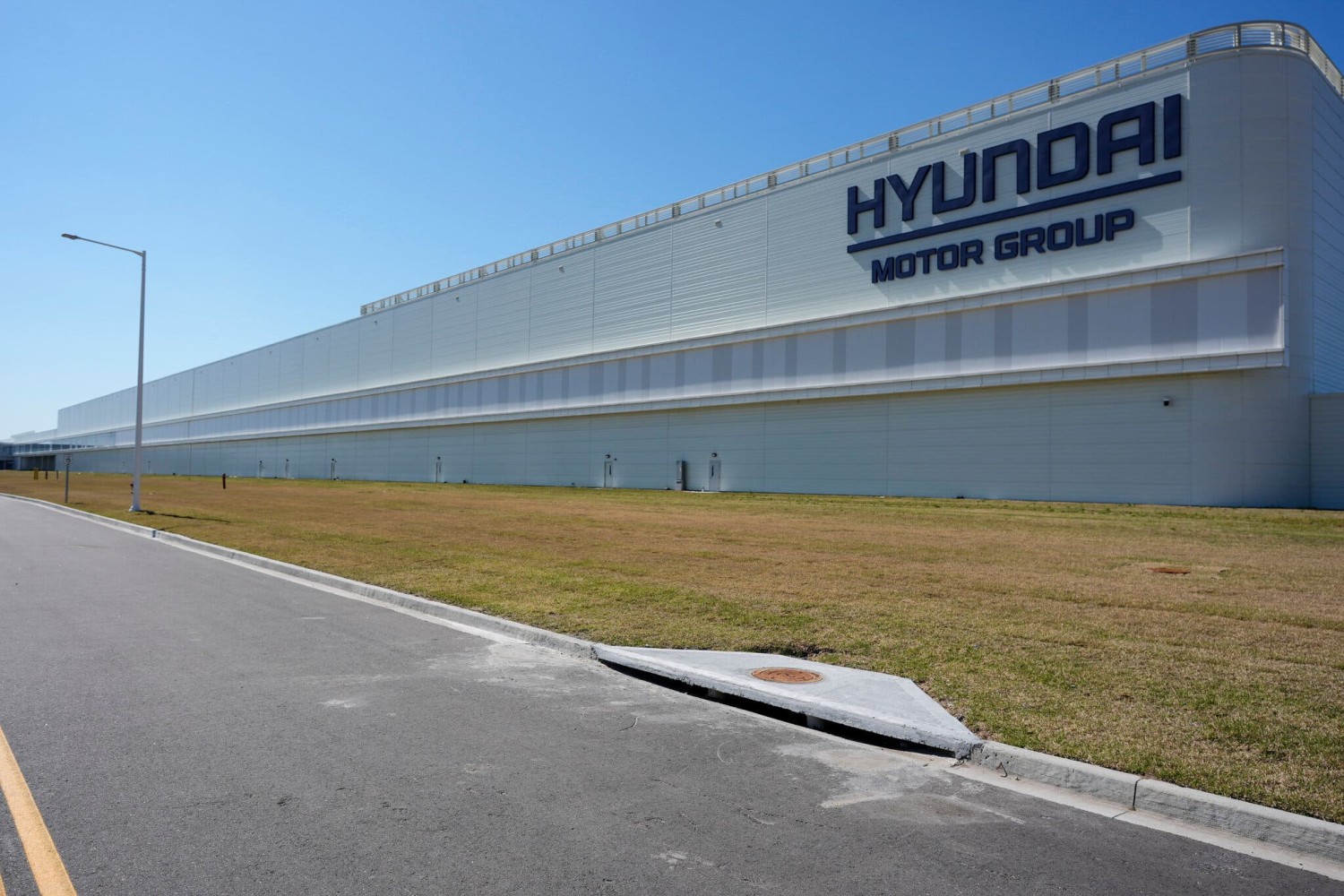 The Hyundai plant in Ellabell, Ga., in March. Credit...Mike Stewart/Associated Press