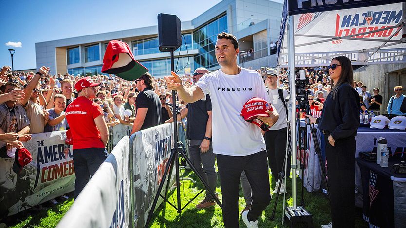 Charlie Kirk challenged liberals until the day he was murdered