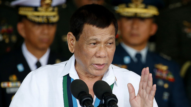 FILE PHOTO: Rodrigo Duterte. ©  AP Photo / Bullit Marquez