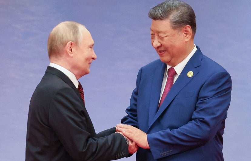 Xi et Poutine s’en prennent à l’Occident devant les grands d’Eurasie