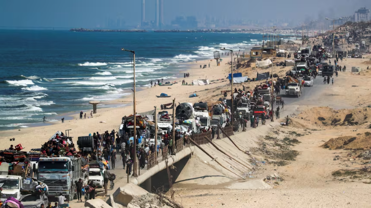 Israel opens new temporary route out of Gaza City as tanks advance, more forced to flee