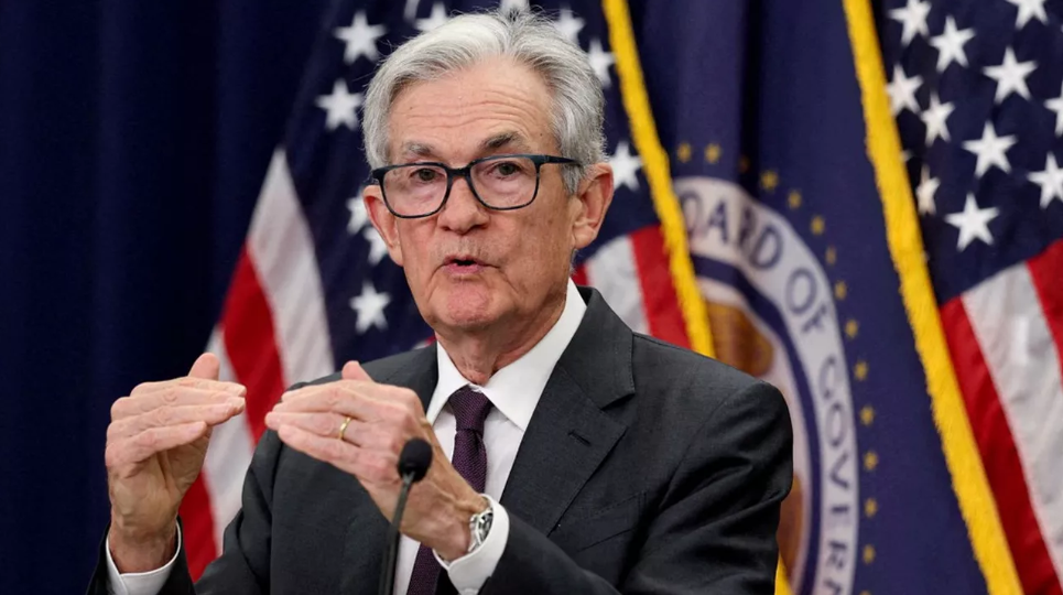 Federal Reserve Chair Jerome H. Powell speaks during a news conference in July. (Manuel Balce Ceneta/AP)