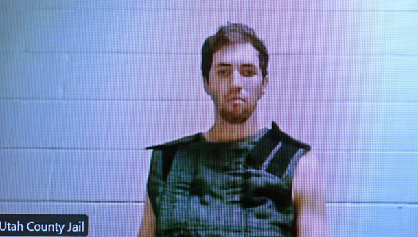 Charlie Kirk murder suspect appears in court by video from jail – video