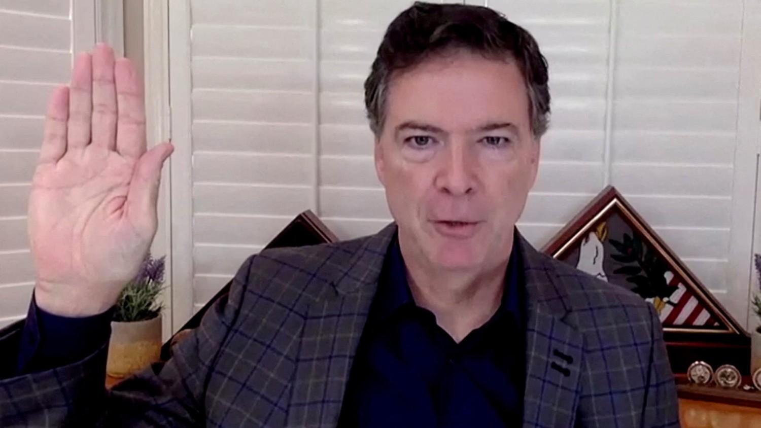 James Comey pleads not guilty to charge of lying to US Congress