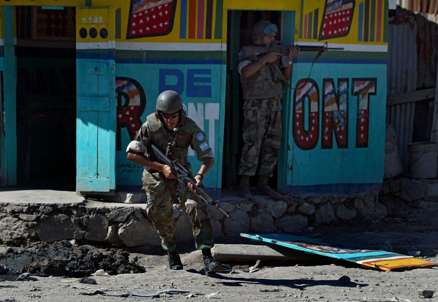 U.N. approves militarized force to take on Haiti’s gangs