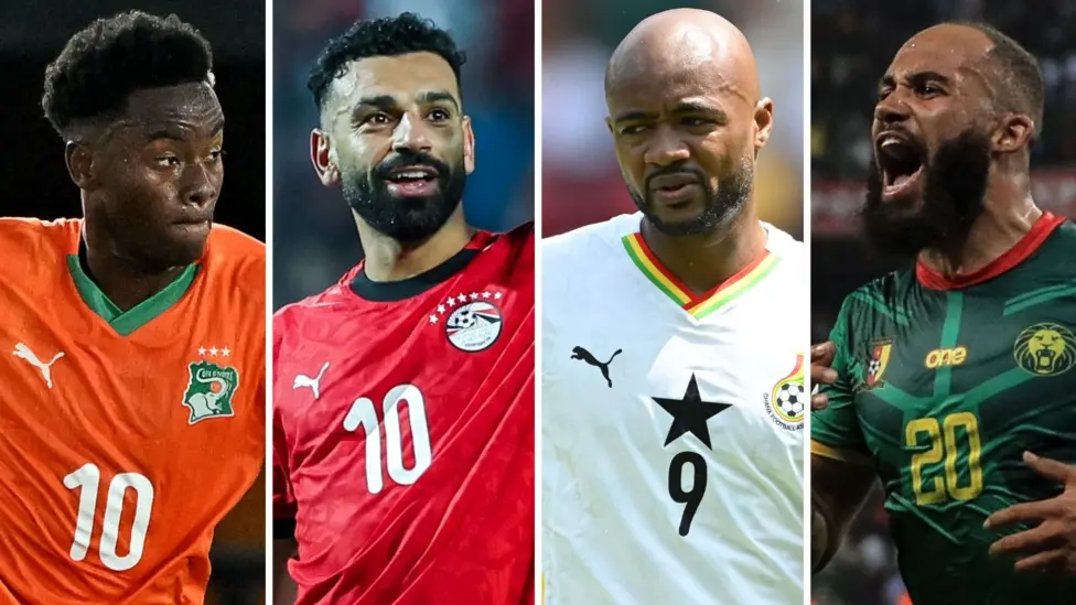 GETTY IMAGES / Ivory Coast, Egypt and Ghana are all top of their 2026 World Cup qualification groups, but Cameroon may be consigned to the play-offs