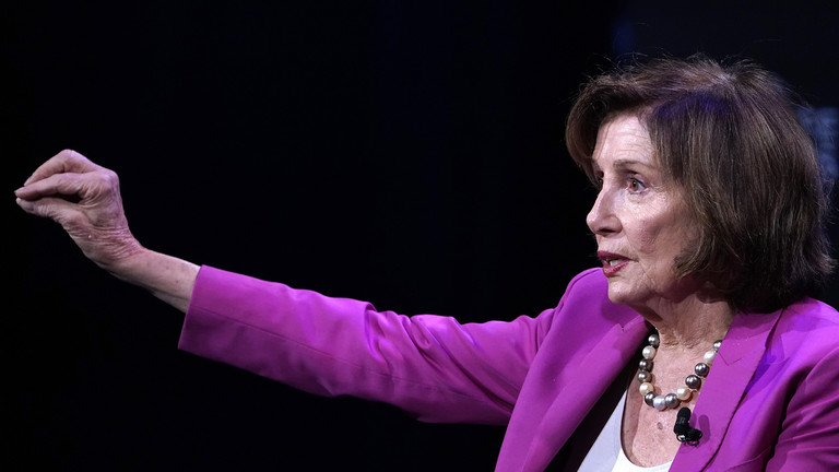 Former US Speaker of the House Nancy Pelosi at an event in New York City, October 24, 2024. ©  John Lamparski / Getty Images