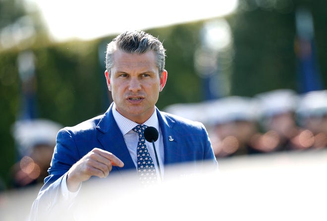 US strikes alleged drug vessel on Pacific side of South America, Hegseth says
