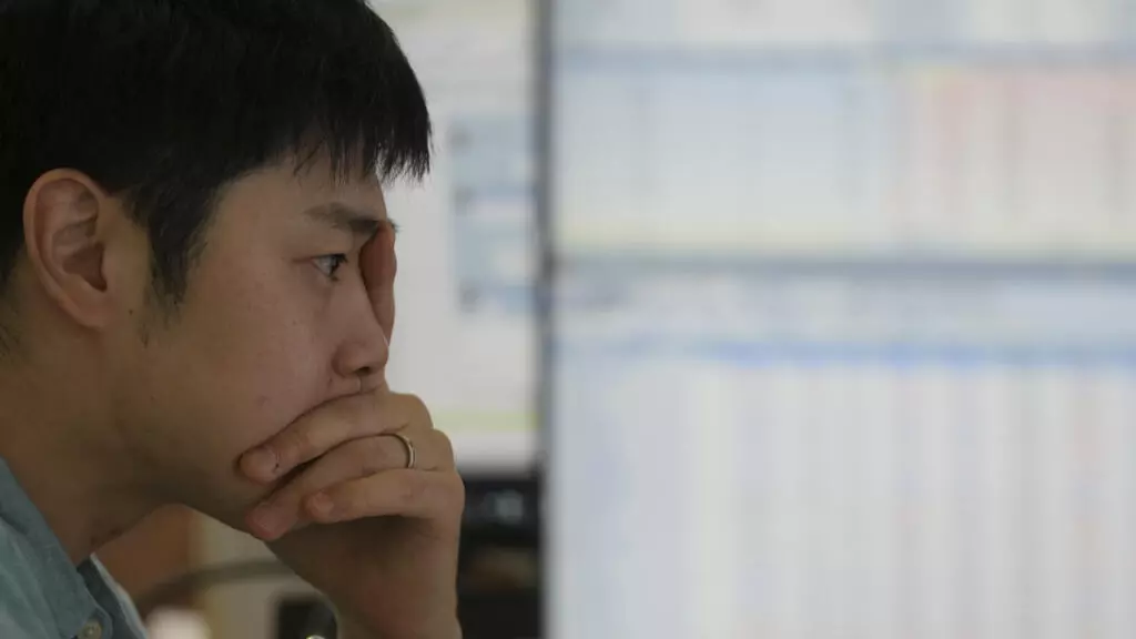 Photo d'archives pour illustration prise dans une banque à Séoul en Corée du Sud, le 12 septembre 2025. © Lee Jin-man, AP