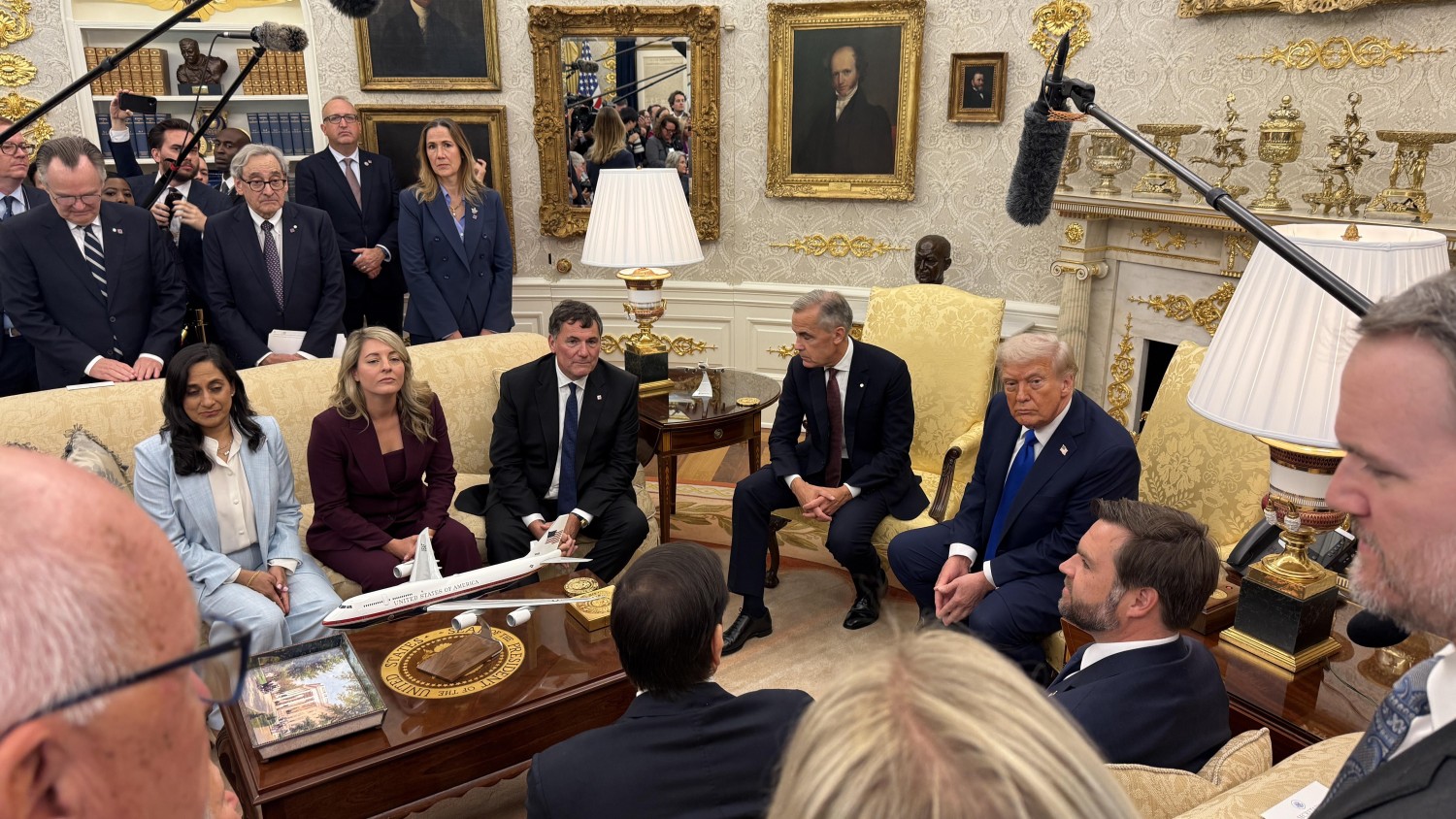 Trump says trade talks 'complicated' but Canada will be 'very happy' with eventual deal