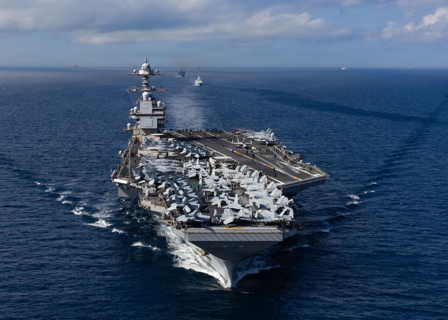 Trump is in Asia, but he’s beating war drums closer to home
