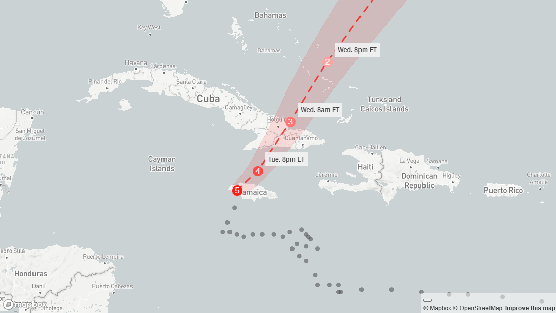 Devastating Category 5 Hurricane Melissa makes landfall in Jamaica