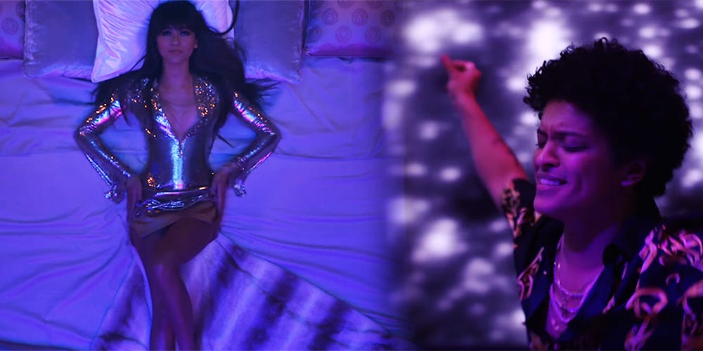 Zendaya is ’80s AF in Bruno Mars’ latest music video