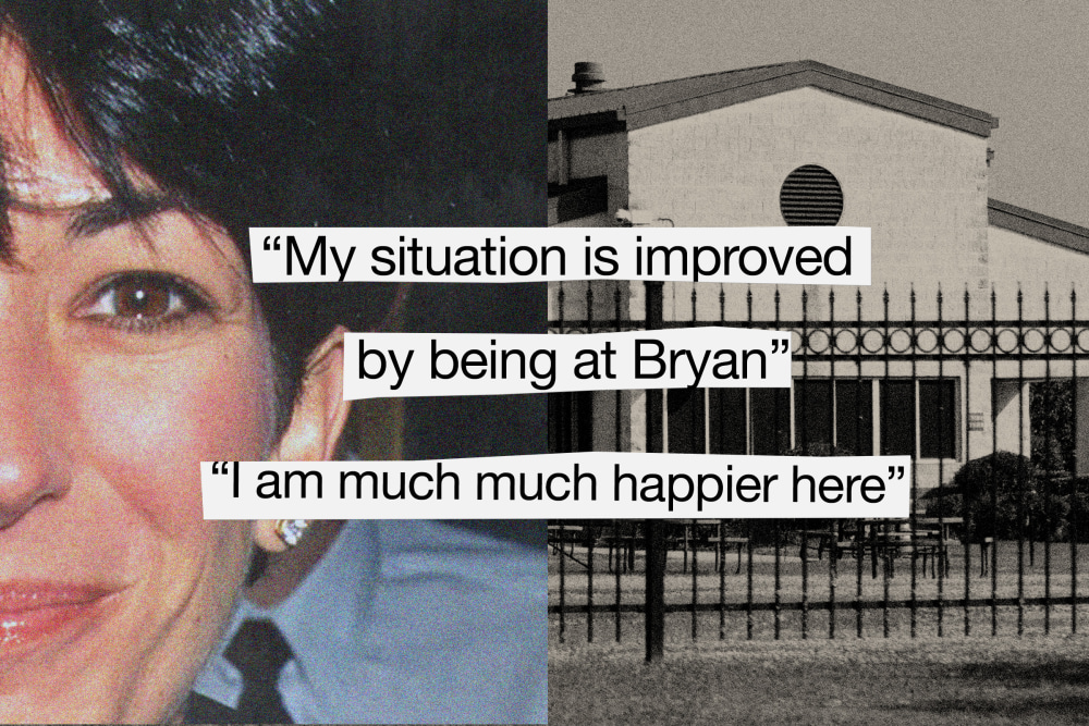 Ghislaine Maxwell's prison emails show she is 'happier' at minimum-security Texas facility