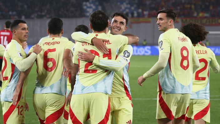 Oyarzabal et compagnie en balade à Tbilissi. Irakli Gedenidze / REUTERS