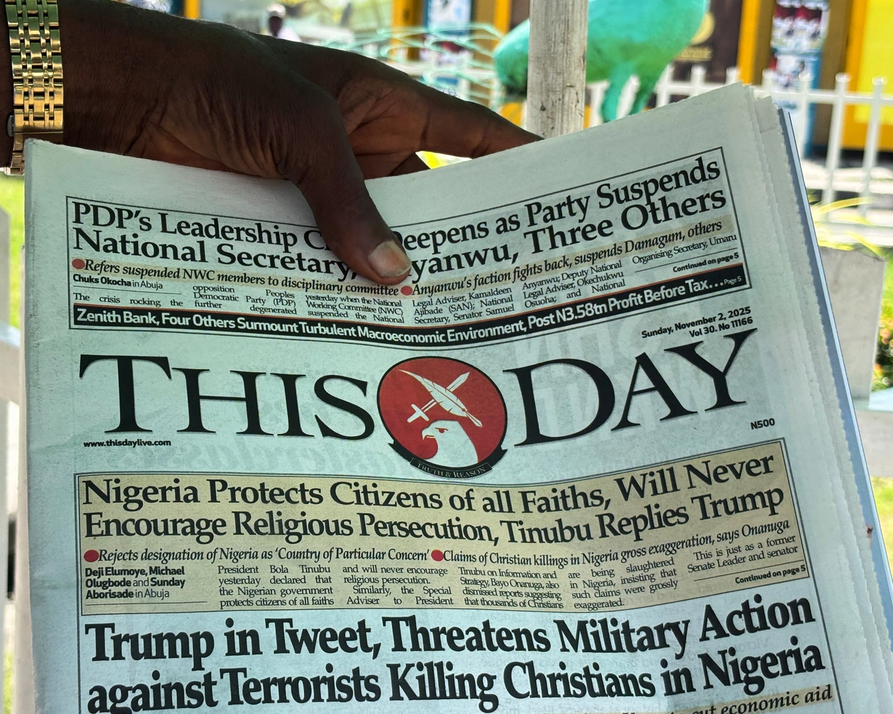 Nigeria rejects US military threat over alleged Christian killings