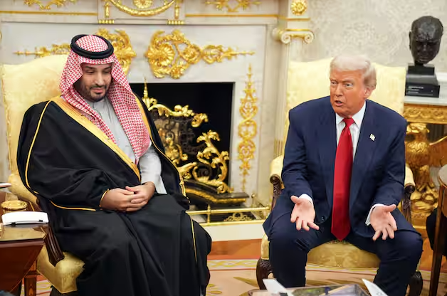 Trump defends Saudi crown prince over Khashoggi killing