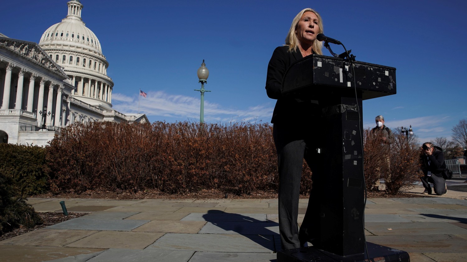 Marjorie Taylor Greene dit recevoir des menaces à cause du président américain