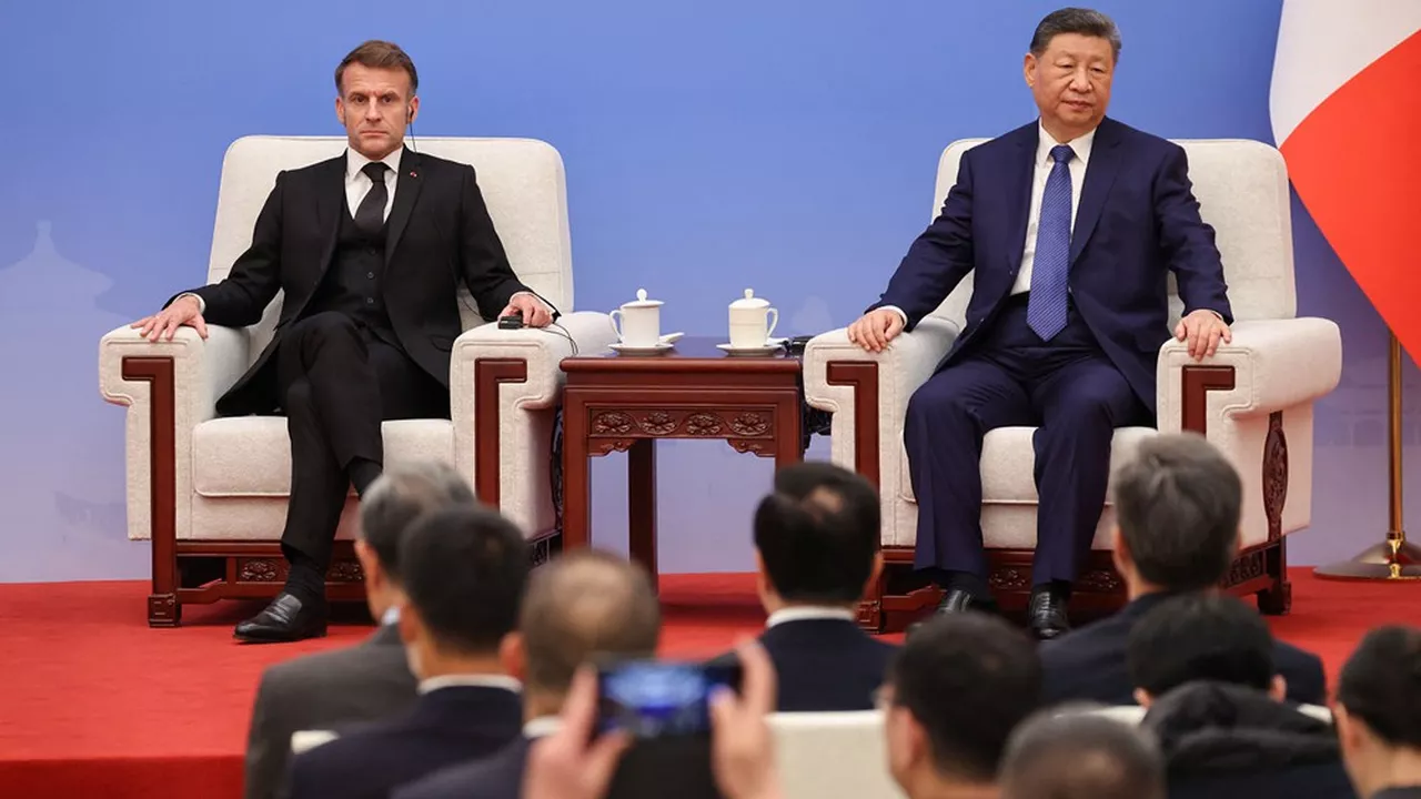 A Pékin, Emmanuel Macron affronte une Chine très ferme sur le dossier ukrainien