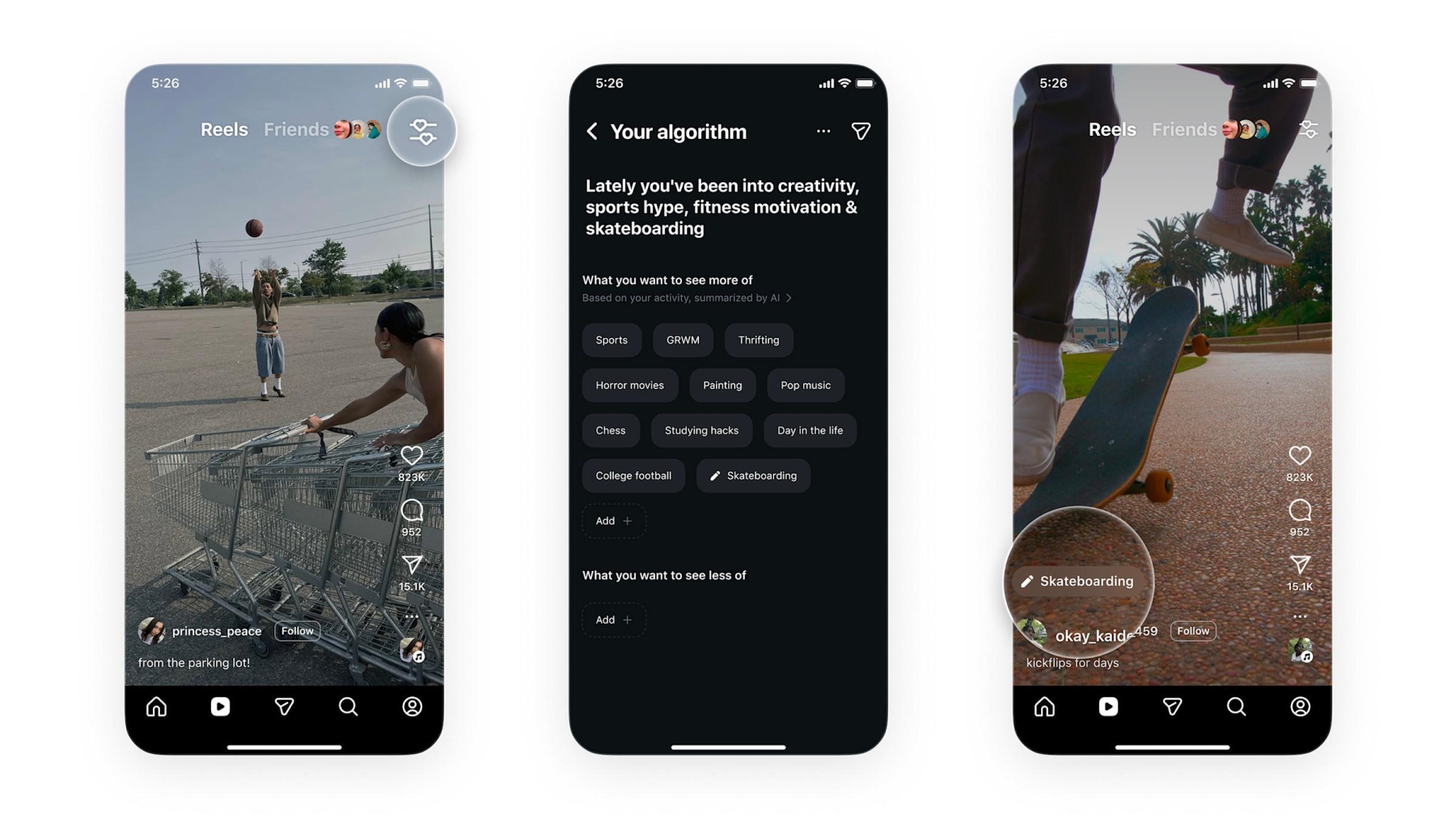 Instagram gives users control of their algorithms in new feature