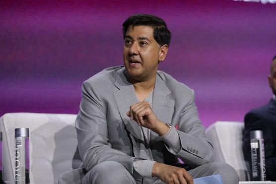 Le Britannique Imran Ahmed, l’une des cinq personnalités européennes engagées pour une stricte régulation de la tech, à New York, le 2 mai 2024. JP YIM / GETTY IMAGES NORTH AMERICA / AFP