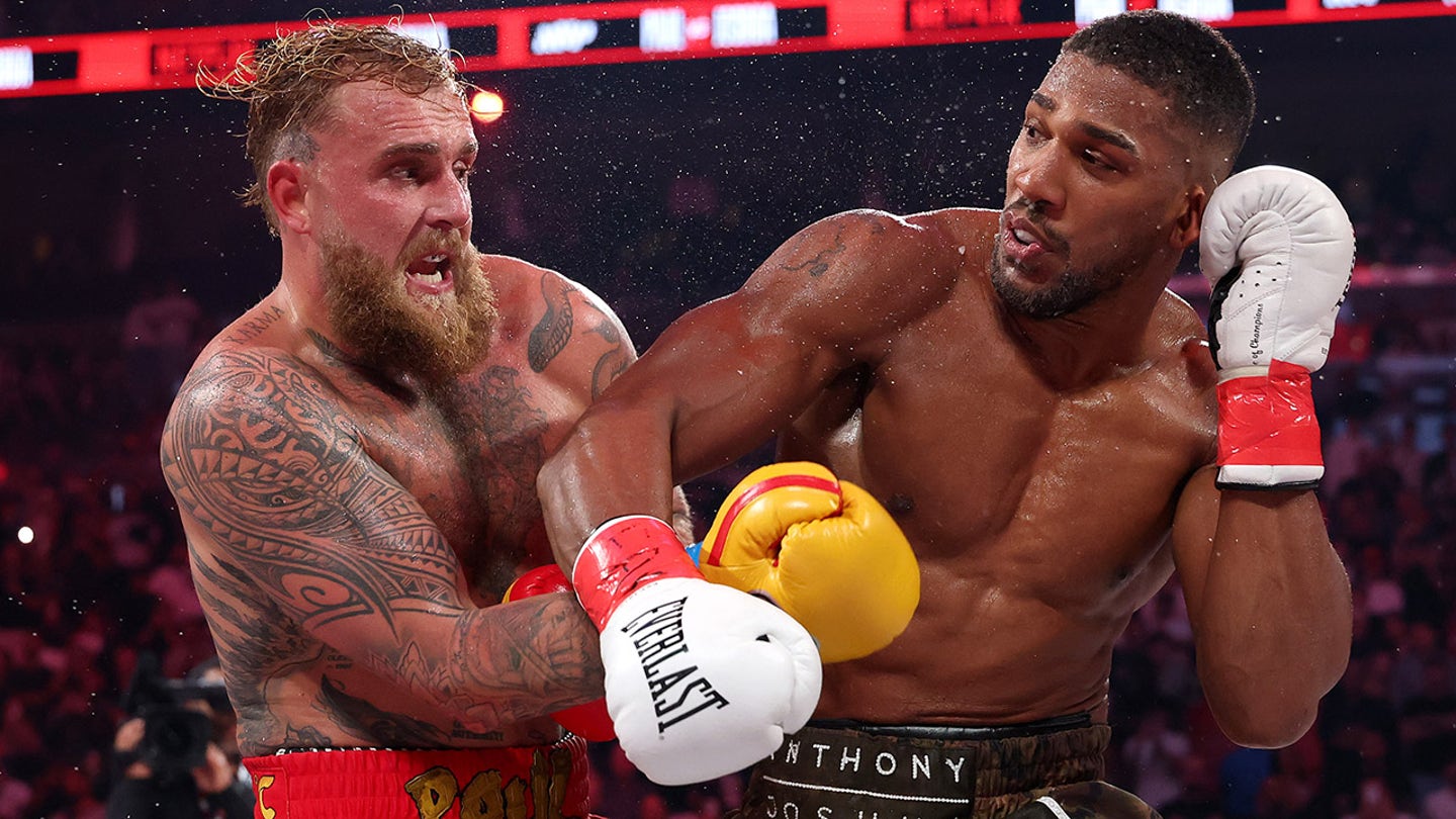 Anthony Joshua knocks out Jake Paul in boxing spectacle