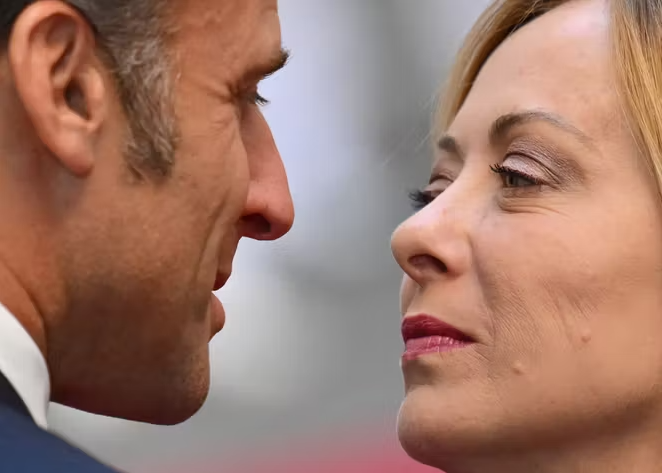 The rivalry between France and Italy, as seen by Meloni