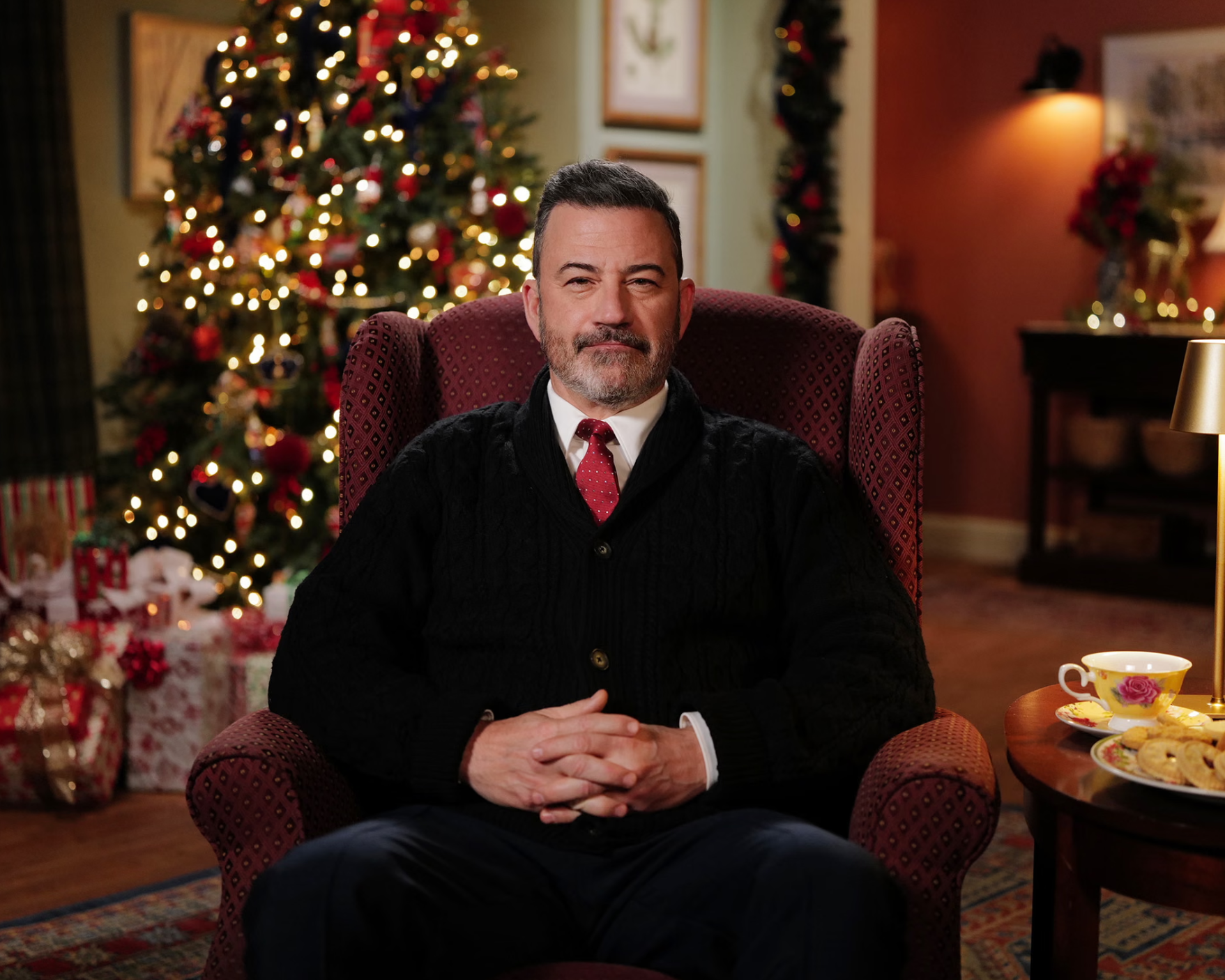 Cancelled US comedian Jimmy Kimmel to deliver Christmas message to UK