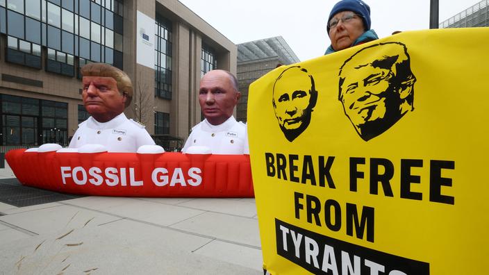 En décembre 2025, l’UE a absorbé 49 % des exportations russes de gaz naturel liquéfié (GNL) et 35% du gaz livré par gazoduc. Yves Herman / REUTERS