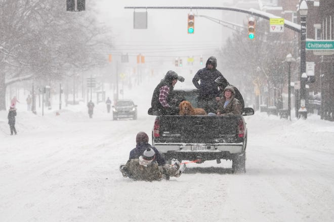 See snow totals across the US, including NYC, Boston