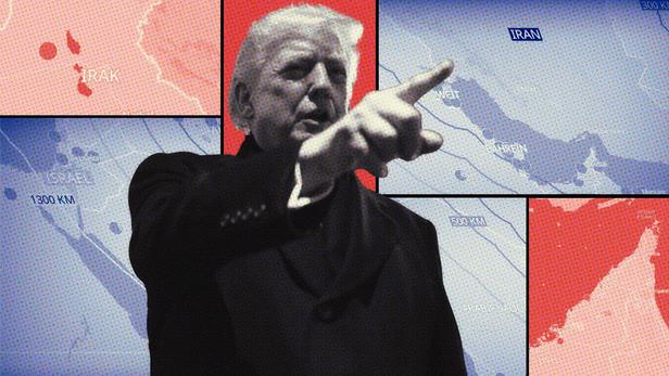 Iran : comprendre le déploiement militaire américain grâce aux cartes