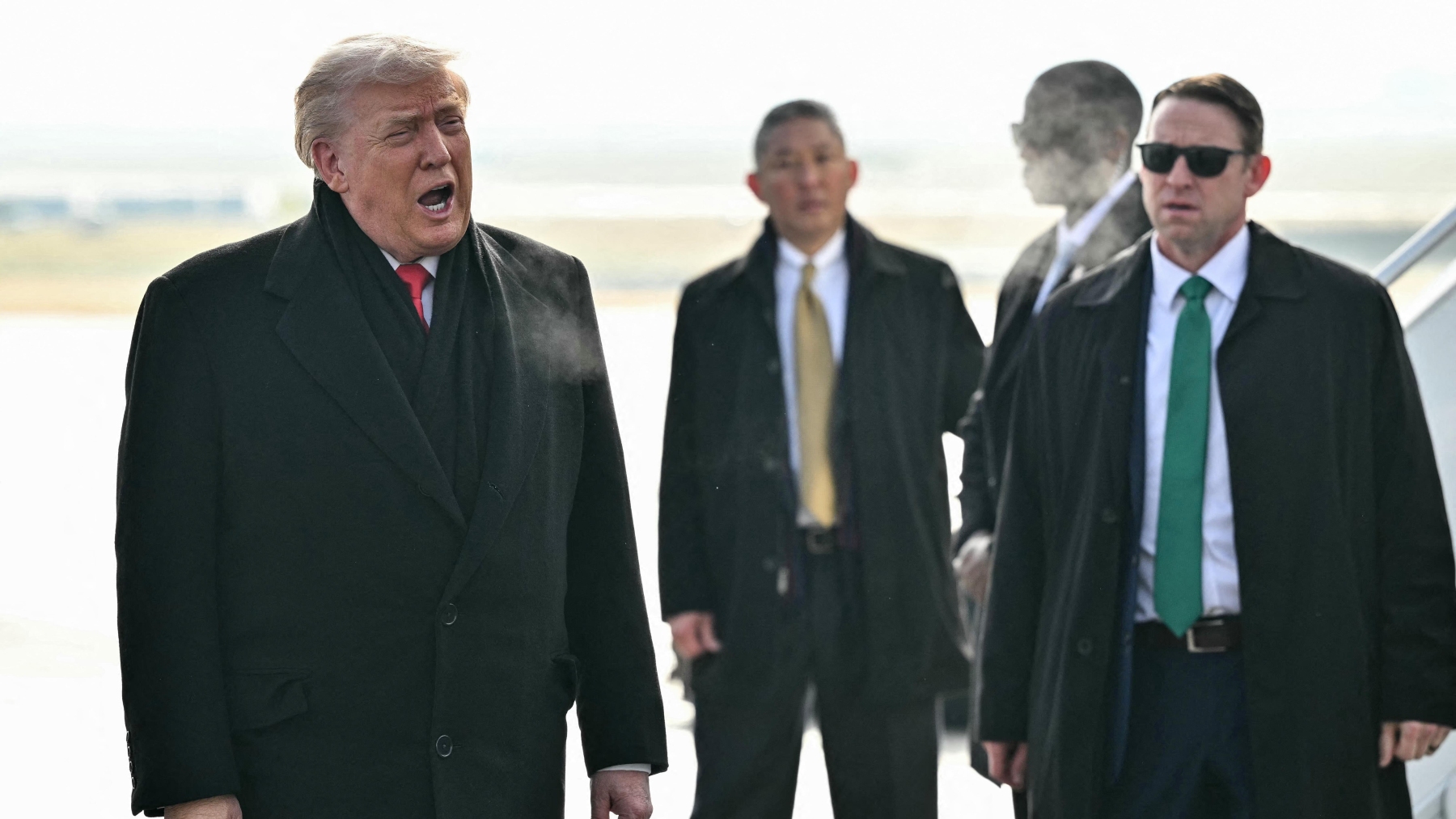 Donald Trump est arrivé à Davos dans un climat électrique