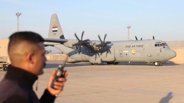 Un avion de l’armée de l’air irakienne à Bagdad, en Irak, le 12 janvier 2026 (image d’illustration). Ahmed Saad / REUTERS
