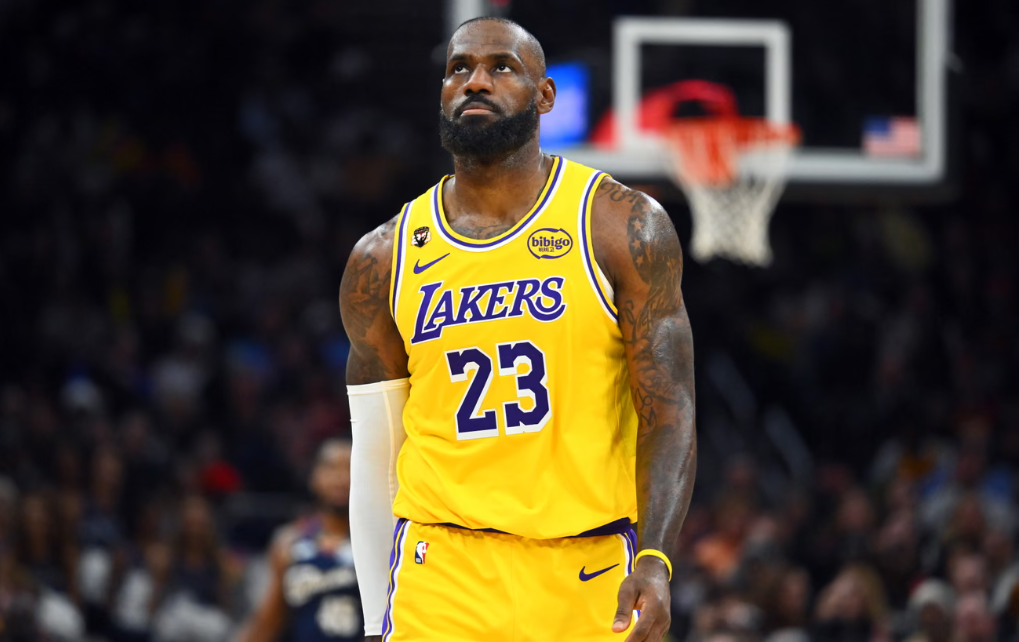 ‘I’m battling Father Time’: LeBron James reflective and tearful in possible Cleveland farewell