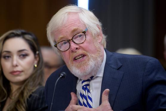 Leo Brent Bozell III, ambassadeur des Etats-Unis en Afrique du Sud, à Washington, le 23 octobre 2025. ROD LAMKEY/AP