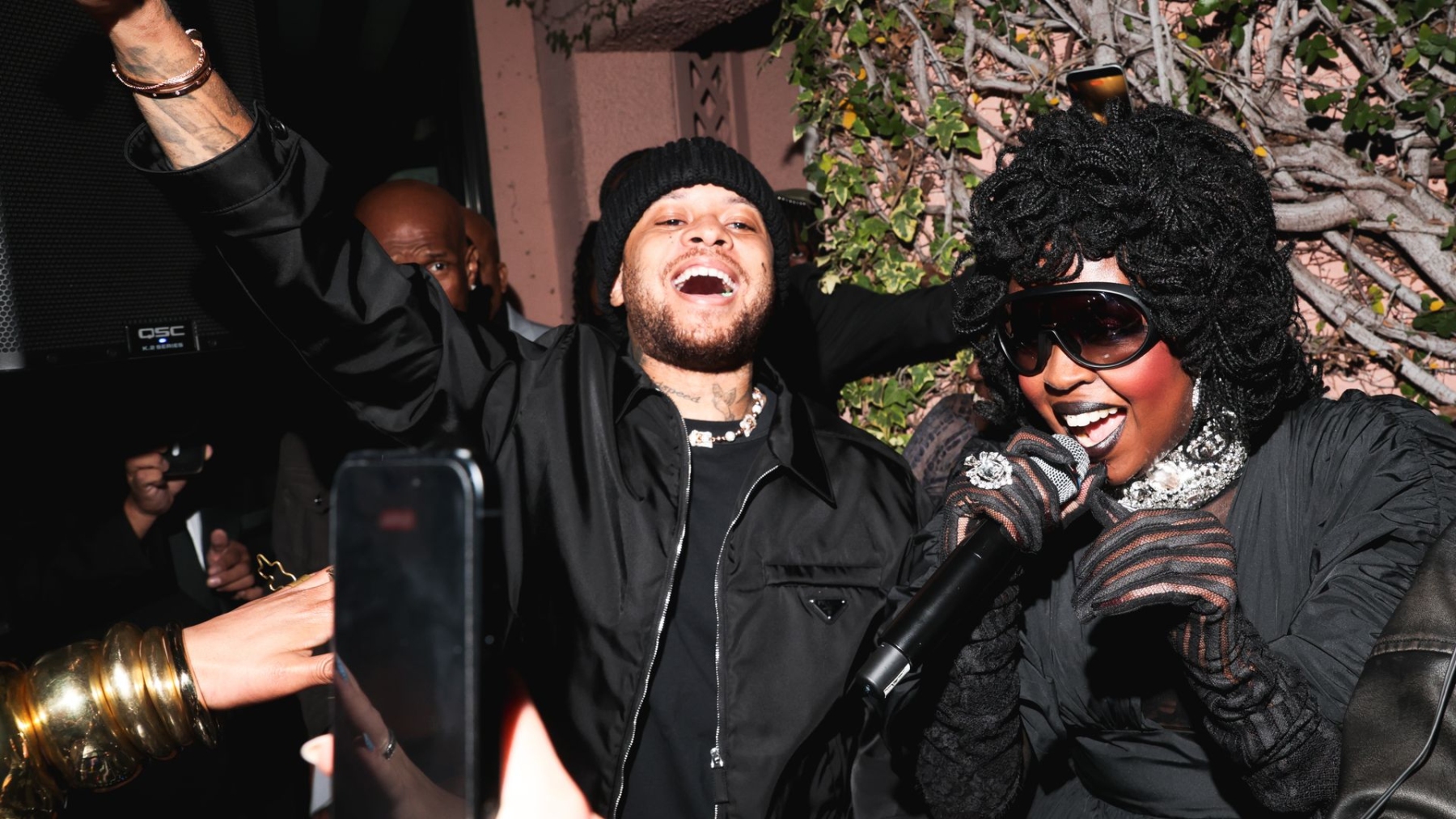 Justin Bieber, Lauryn Hill, and Jamie Foxx Joined gamma for the First-ever Grammys After-Party Hosted at Polo Lounge