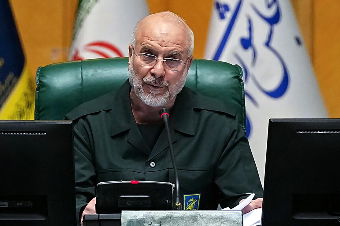 Iranian parliament speaker accuses US of planning ground attack